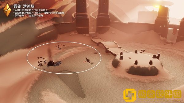 光遇破晓季霞谷黑暗碎片红石在哪里-光遇破晓季霞谷黑暗碎片红石位置攻略