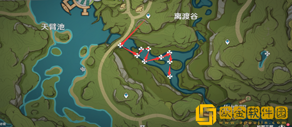 原神月莲采集路线怎么样