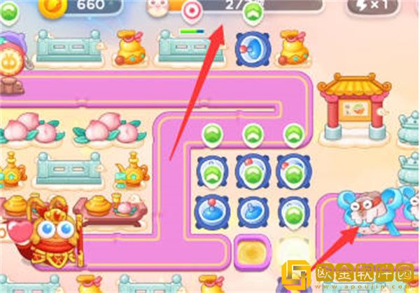 保卫萝卜4周赛8.1怎么打