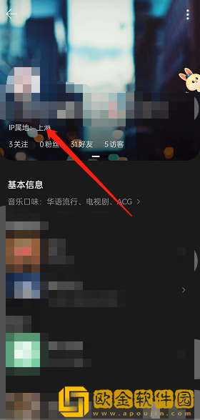 QQ音乐ip地址怎么看