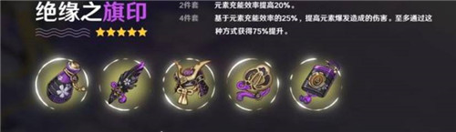 原神雷电将军圣遗物怎么搭配-原神雷电将军圣遗物搭配攻略