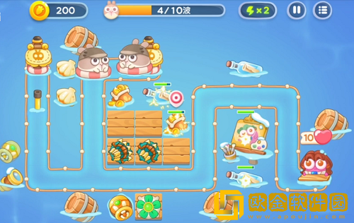 保卫萝卜4阿波尼克号第24关怎么通关