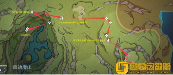 原神香辛果采集线路是怎样的