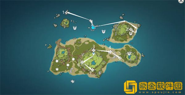 原神破破岛音符宝箱位置在哪里-原神破破岛音符宝箱位置分享