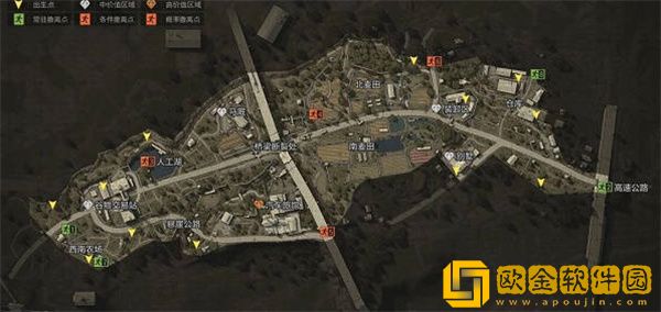 暗区突围出生点位置都分布在哪里-暗区突围出生点位置分布一览