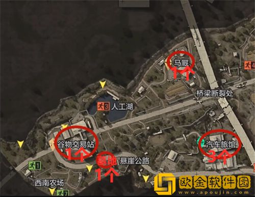 暗区突围农场免费保险箱在哪-暗区突围农场保险箱位置分布图-