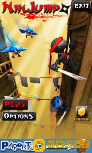 跳跃忍者(Ninjump)