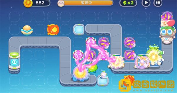 保卫萝卜4太空穿越33关如何通关