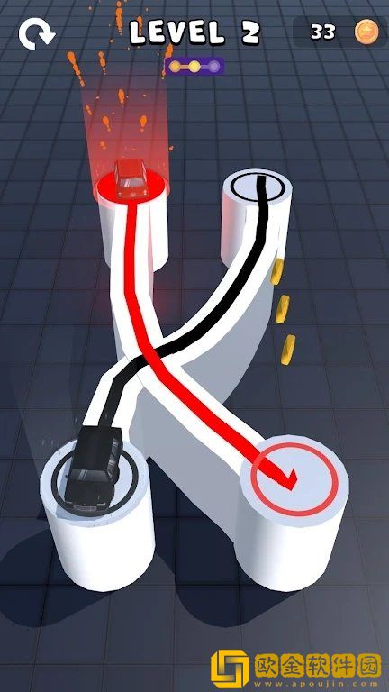 画线停车谜题3D