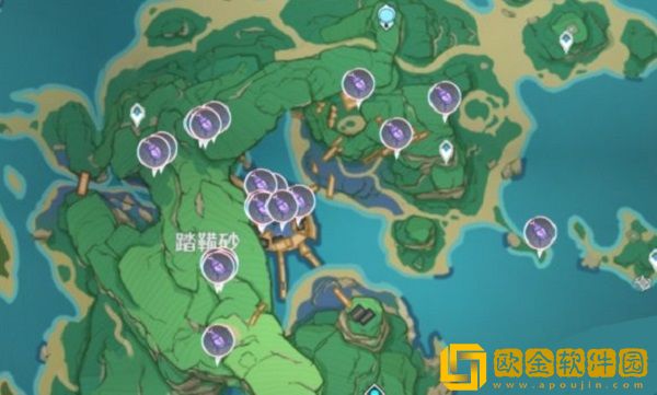 原神3.0鬼兜虫分布在哪里