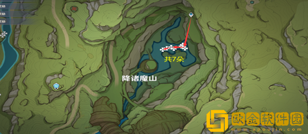 原神月莲采集路线怎么样-原神月莲采集路线图一览