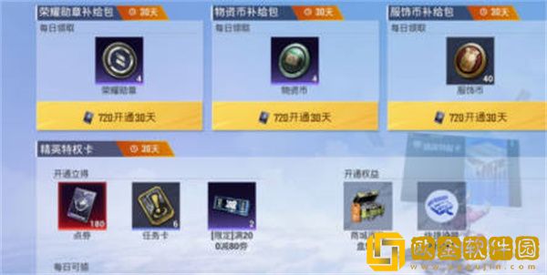 和平精英精英特权卡有什么作用