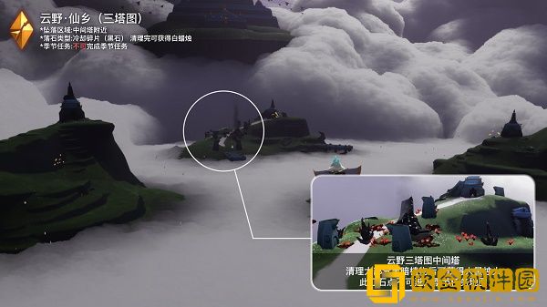 光遇破晓季云野红石在哪里