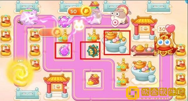 保卫萝卜4周赛8.8怎么打