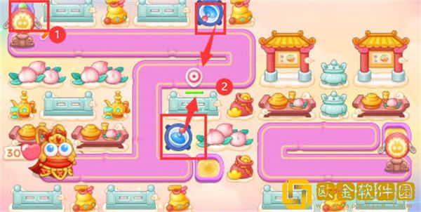 保卫萝卜4周赛8.1怎么打