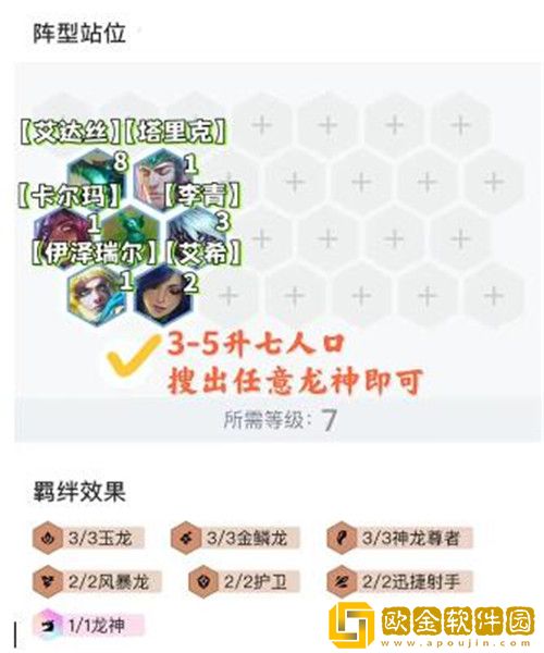 金铲铲之战九怒翼龙换形霞阵容怎么玩