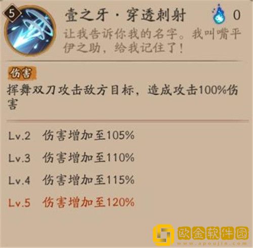 阴阳师嘴平伊之助技能怎么样