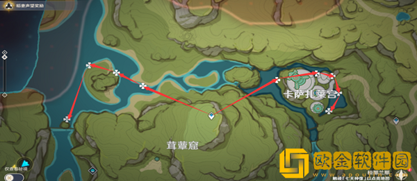 原神月莲采集路线怎么样