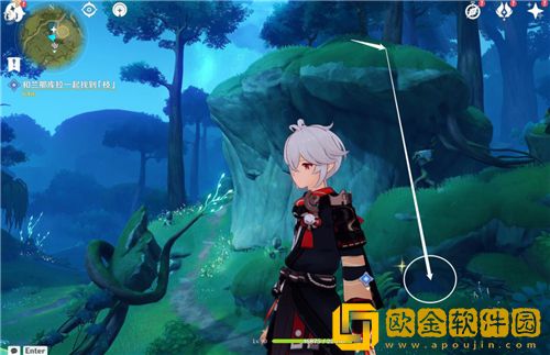 原神石头的记忆枝在哪