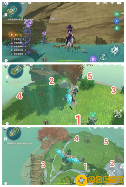 原神布丁岛风元素方碑怎么解锁