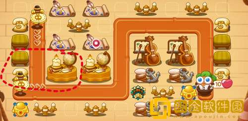 保卫萝卜4七夕舞会第二关怎么过