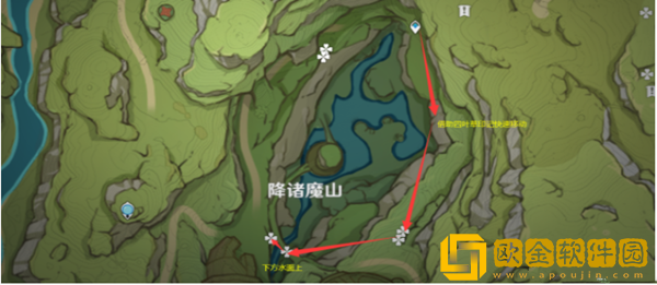 原神香辛果采集线路是怎样的