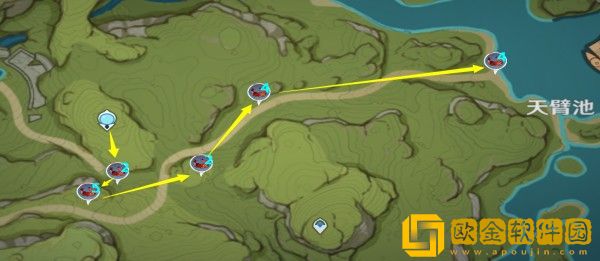 原神红绸速刷路线是怎样的