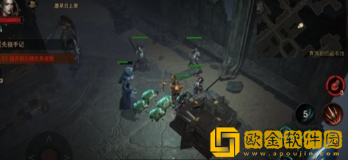 暗黑破坏神手游不朽图书馆隐秘遗迹在哪里-暗黑破坏神手游不朽图书馆隐秘遗迹位置攻略