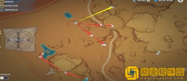 原神3.1版本赤念果采集路线是怎样的