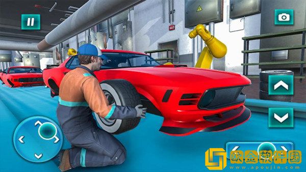 汽车工厂模拟器3d