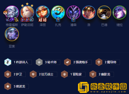 金铲铲之战S7.5碧波龙炮手阵容怎么玩-金铲铲之战S7.5碧波龙炮手玩法攻略