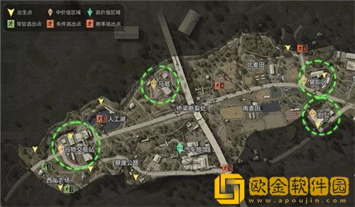 暗区突围农场物资分布图有哪些-暗区突围农场物资分布图介绍