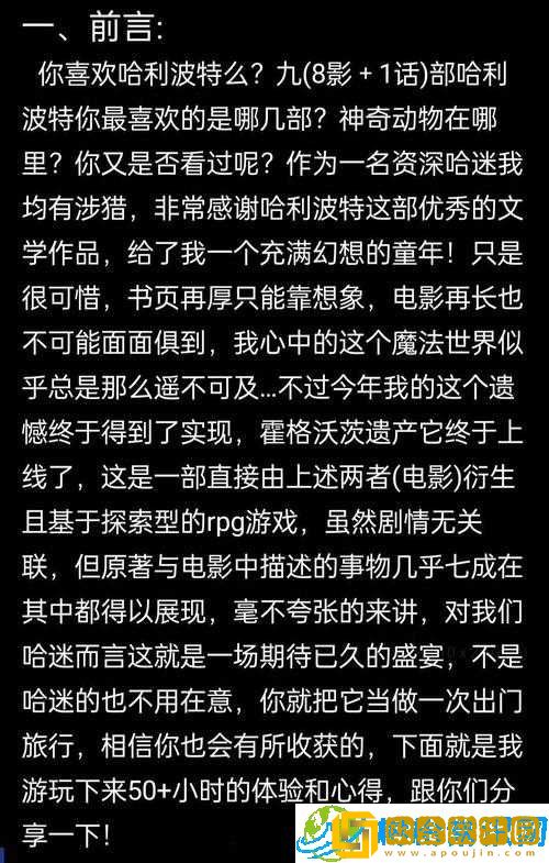 探索霍格沃茨之遗-教授作业的完美达成攻略