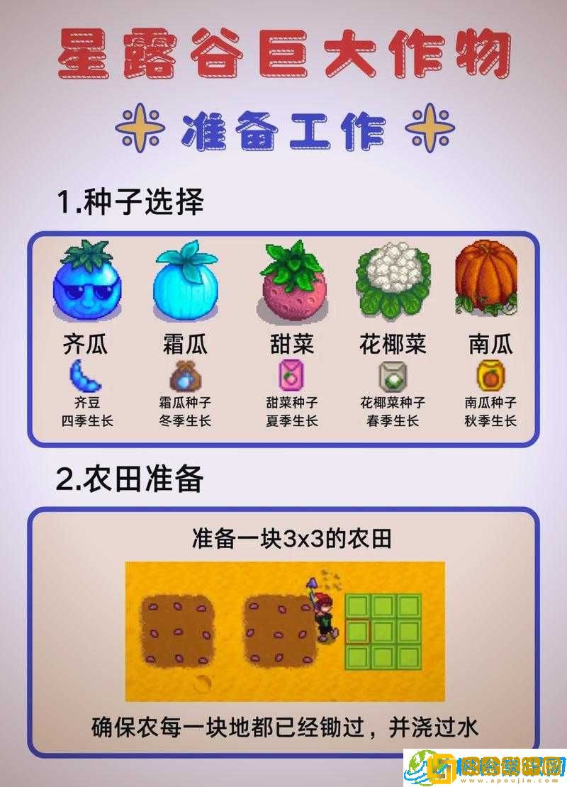 星露谷物语秋季种植指南-秋季作物选择与种植攻略