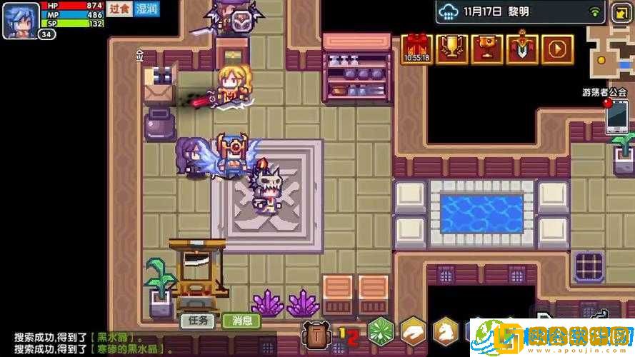 伊洛纳游荡者公会的中心-未知之旅的起点