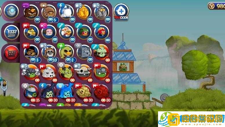 《愤怒的小鸟星球大战2》B1-5关攻略