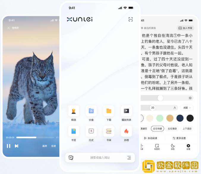 迅雷浏览器**
入口网址