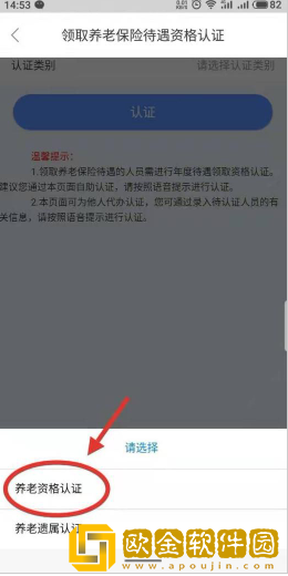 内蒙古人社怎么认证养老保险