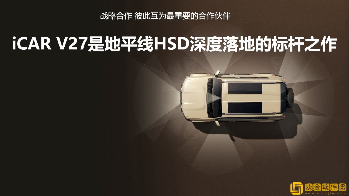 地平线HSD首搭iCAR