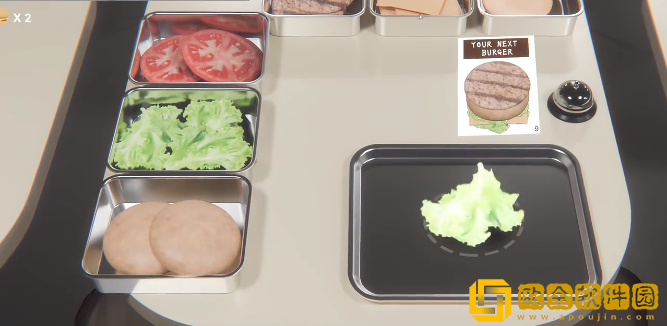 汉堡店的四个夜晚游戏