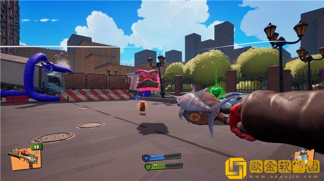 射爆所有绒布球！搞怪射击游戏顽绒煞