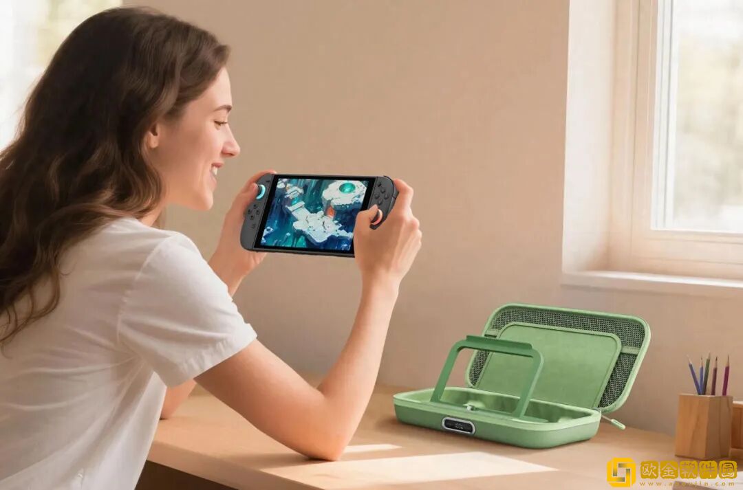贝尔金于CES2026发布任天堂-Switch-2-充电收纳保护盒