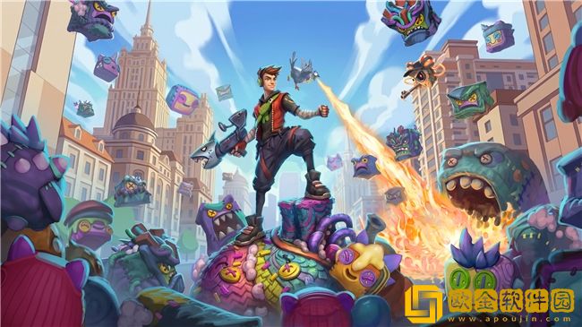 射爆所有绒布球！搞怪射击游戏顽绒煞