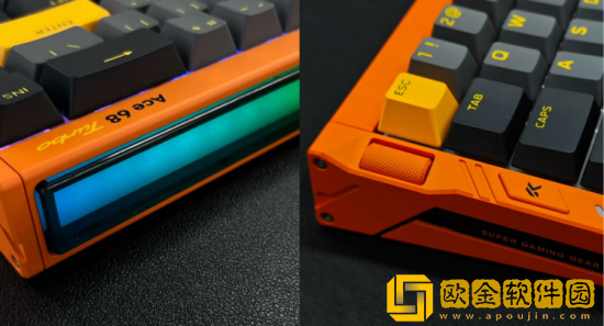 Ace68-Turbo全铝磁轴键盘：电竞桌搭新标杆