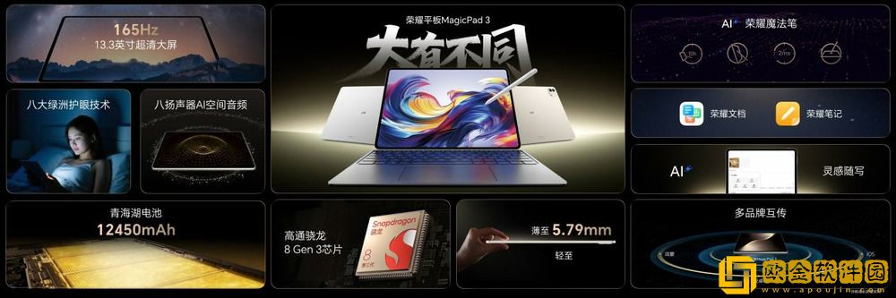 荣耀发布AI旗舰全家桶