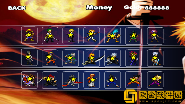 MUGEN动漫大乱斗秦始皇手游(Anime Stars Fighting)