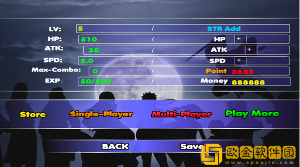 MUGEN动漫大乱斗秦始皇手游(Anime Stars Fighting)