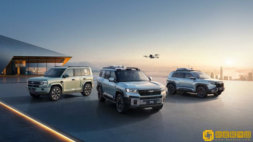 方程豹登陆2025上海车展-583家族首次集结亮相