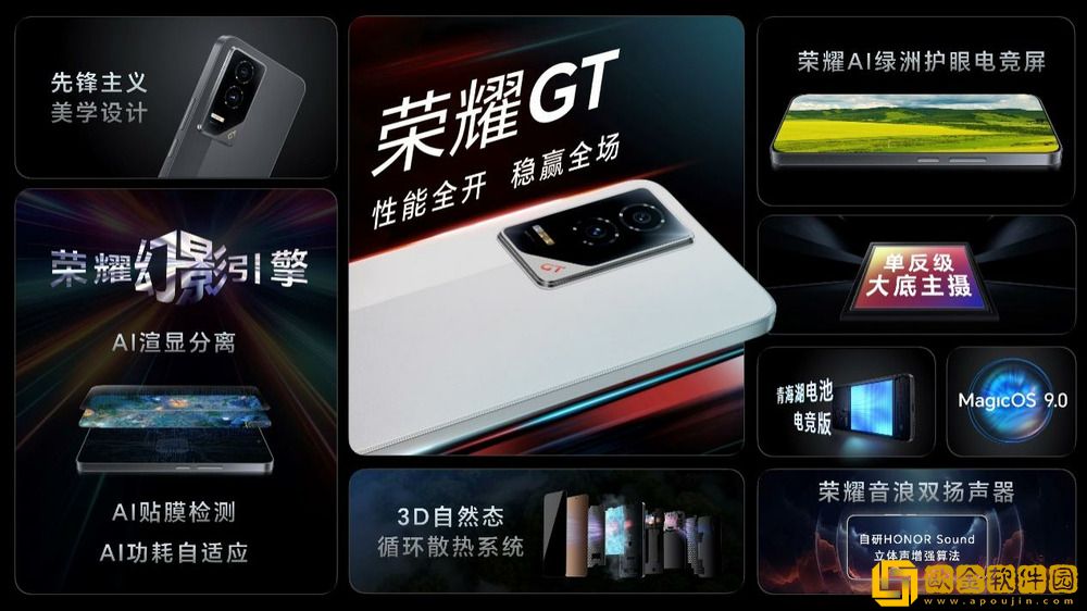 荣耀GT系列首款新品正式发布