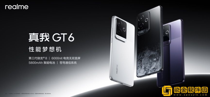 性能旗舰质价比之王-真我GT6售价2799元起